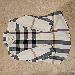 BURBERRY BRIT WOMENS SHIRT   SIZE LARGE